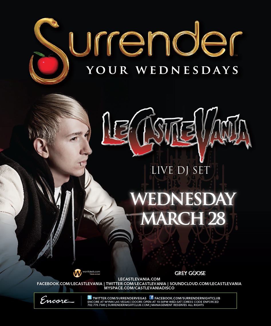 LE CASTLE VANIA,SURRENDER NIGHTCLUB