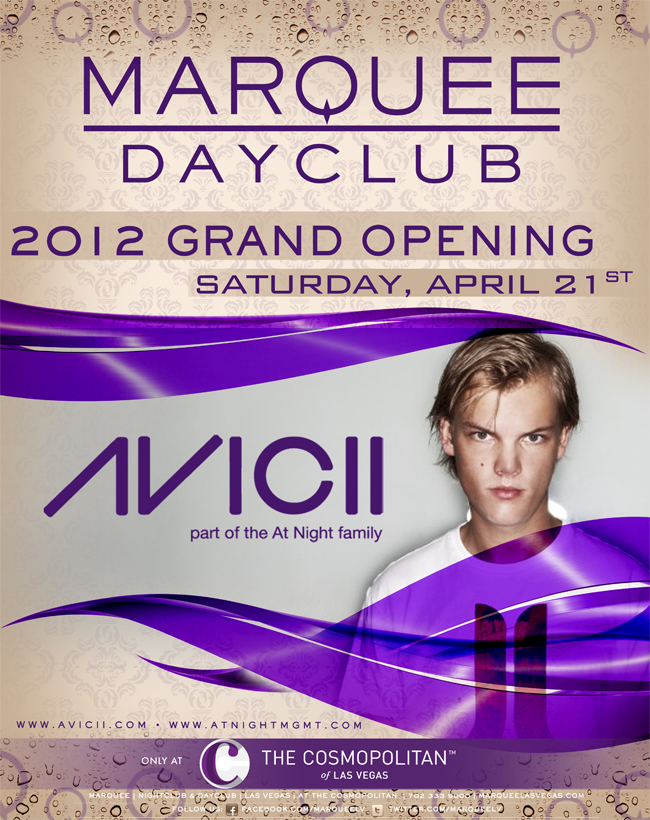 AVICII,MARQUEE NIGHTCLUB & DAYCLUB 