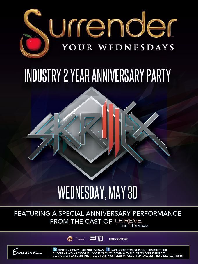 SKRILLEX,SURRENDER NIGHTCLUB