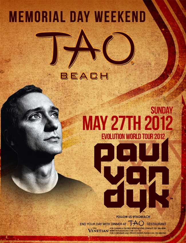PAUL VAN DYK,TAO BEACH 