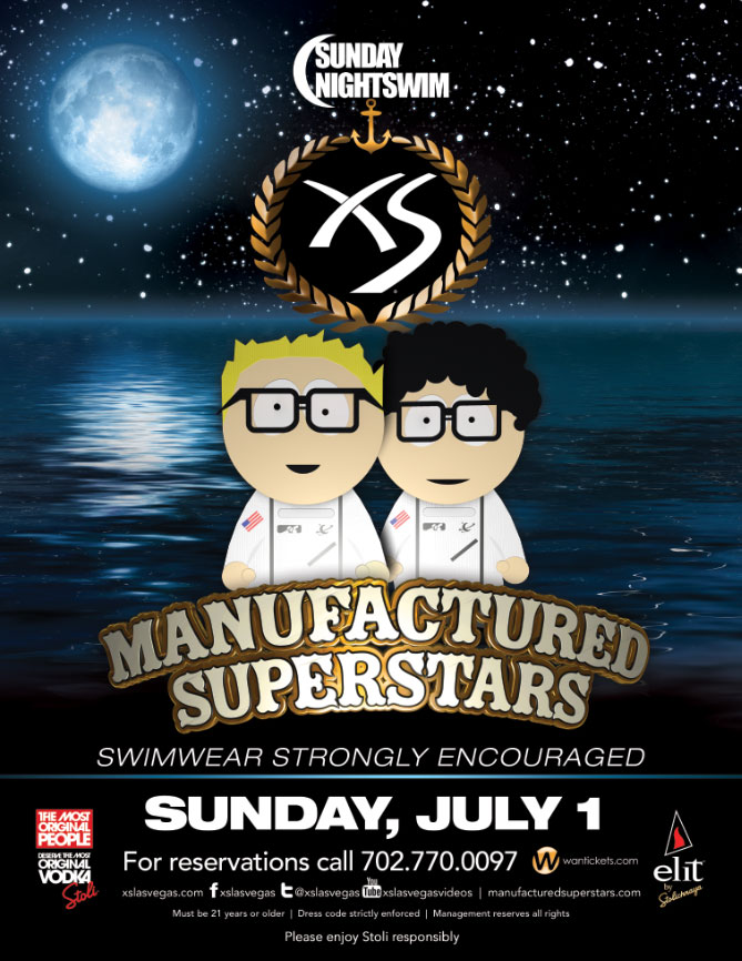 MANUFACTURED SUPERSTARS,XS THE NIGHTCLUB AT ENCORE