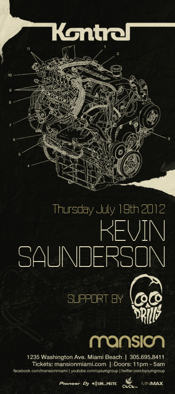 KEVIN SAUNDERSON,MANSION