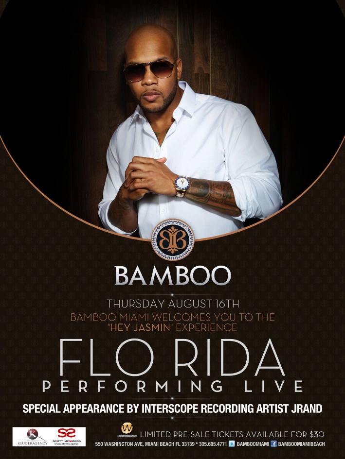 FLO RIDA,BAMBOO MIAMI BEACH