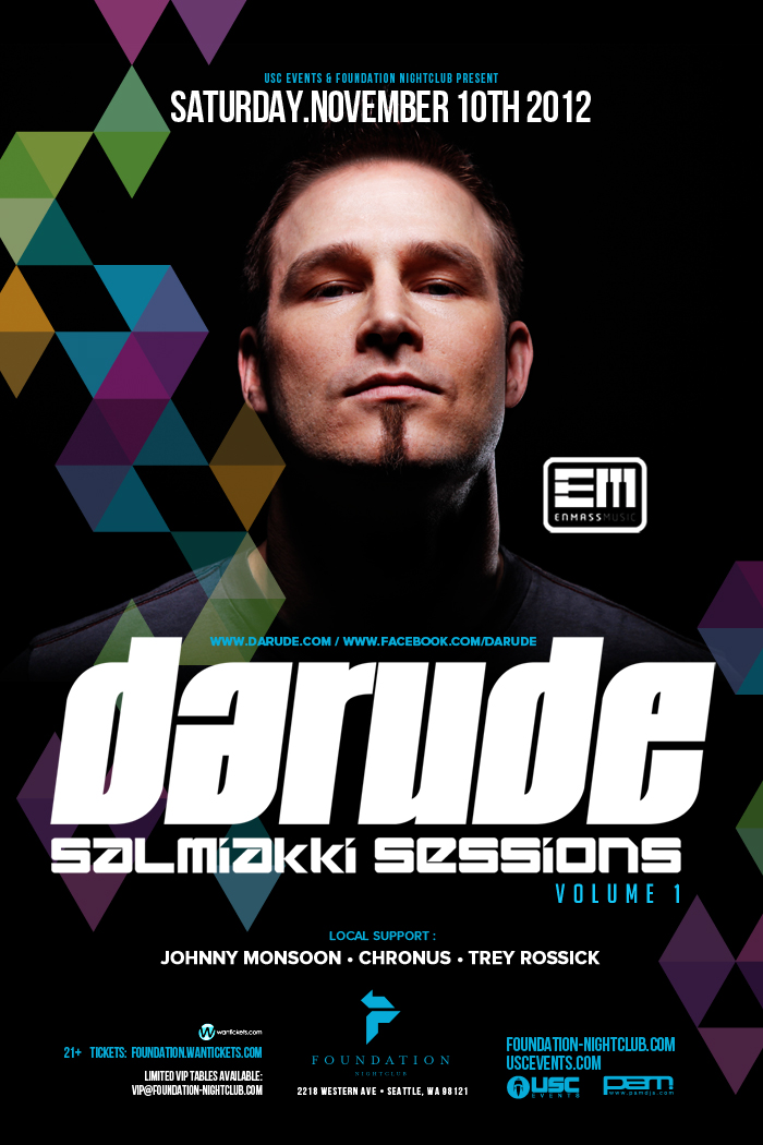 DARUDE,FOUNDATION NIGHTCLUB