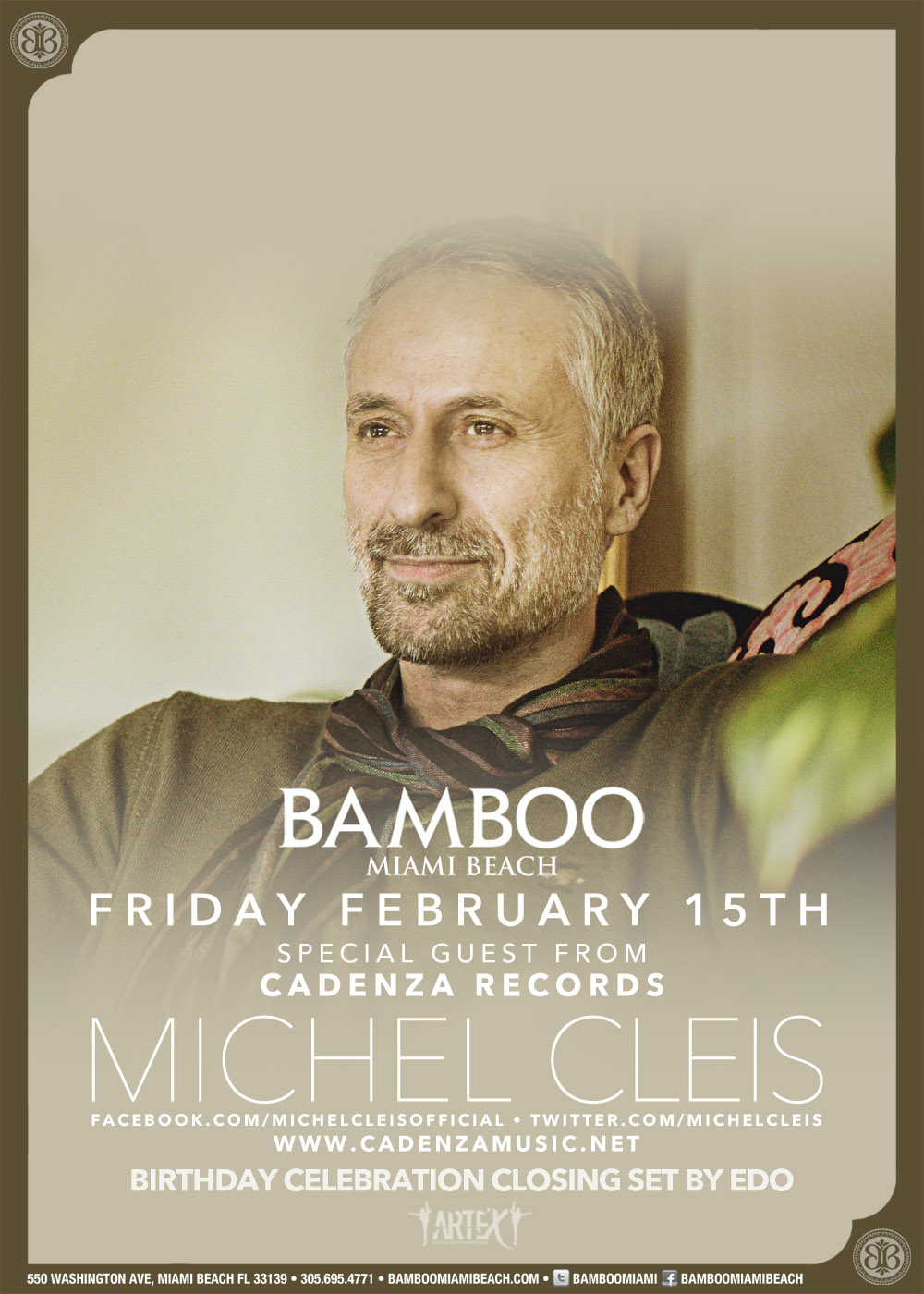 MICHEL CLEIS,BAMBOO MIAMI BEACH