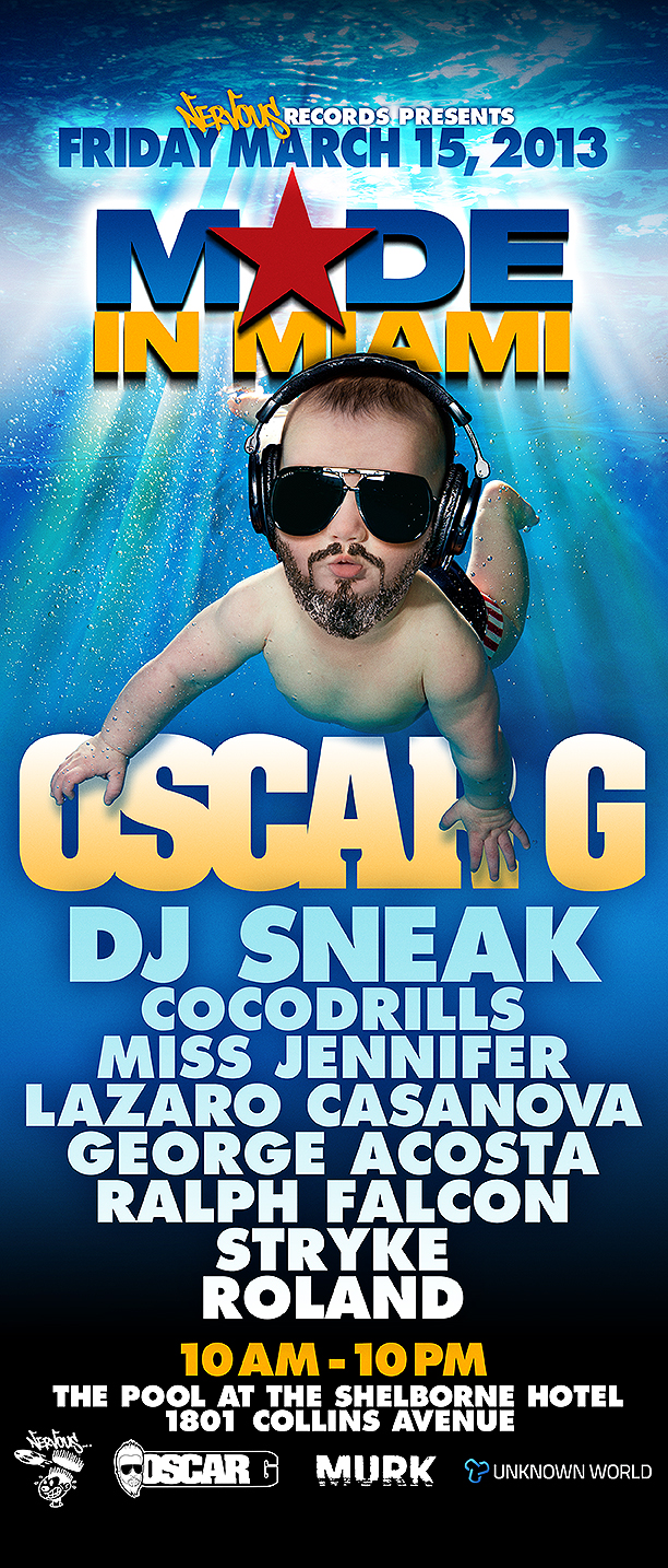 DJ SNEAK,THE POOL SHELBORNE SOUTH BEACH