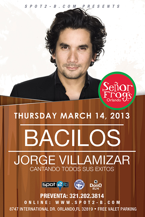 JORGE VILLAMIZAR,SENOR FROGS