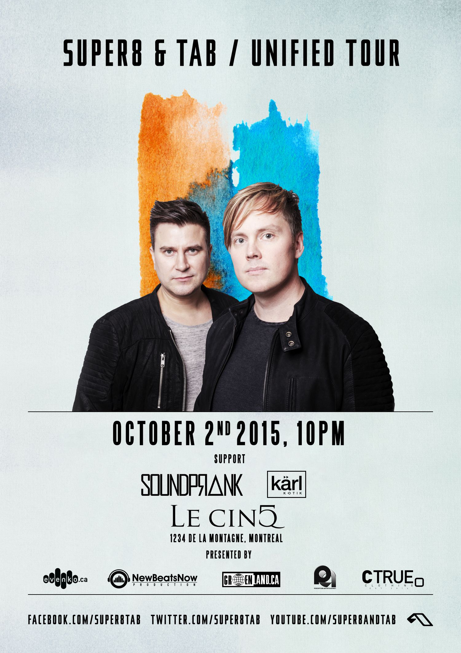 SUPER 8 & TAB | SOUNDPRANK | Friday October 2