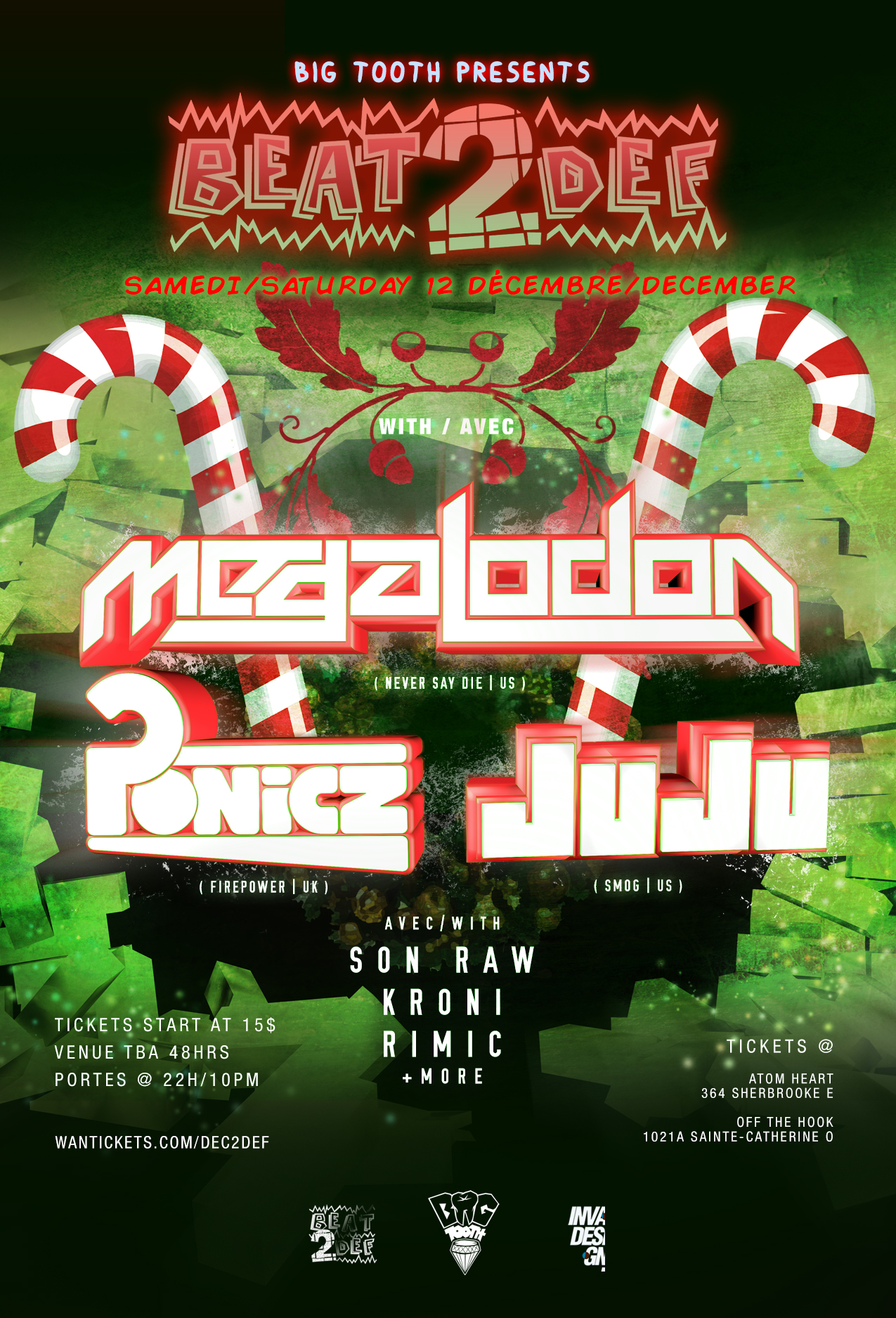 BEAT2DEF w/ MEGALODON + PONICZ + JUJU