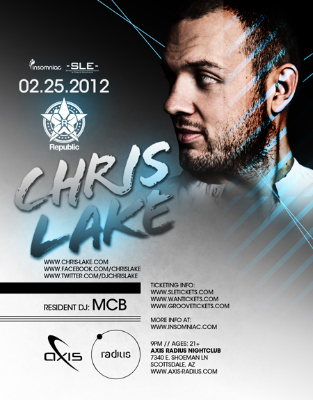 CHRIS LAKE,AXIS | RADIUS
